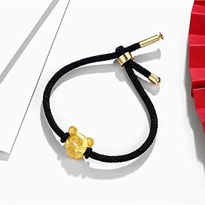 Amazon.com: MONIYA Chinese Zodiac Sign Mouse Red String